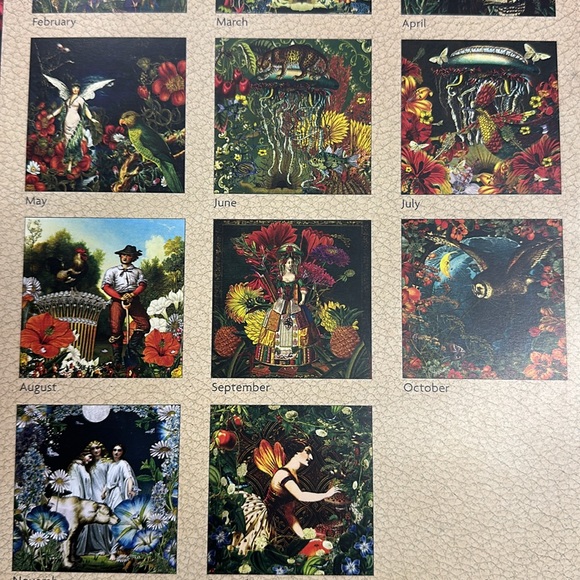 Brand new 2024 Claire Baker Curious Art Calendar - Picture 5 of 5